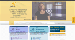 Desktop Screenshot of adfam.org.uk
